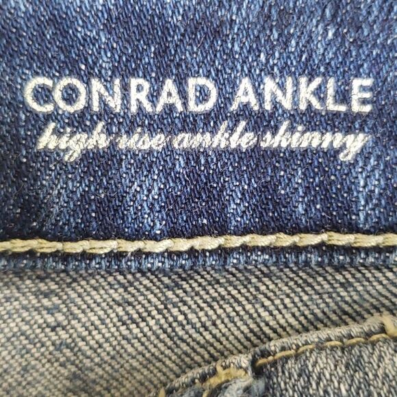 Sundance Stonefield Conrad High Rise Ankle Jeans Morgan wash denim sz 30 - Picture 7 of 11